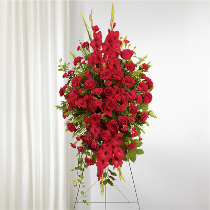 From the Heart Standing Spray – BENNY'S FLOWERS, Norton VA