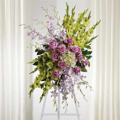 Lasting Legacy Standing Spray – BENNY'S FLOWERS, Norton VA