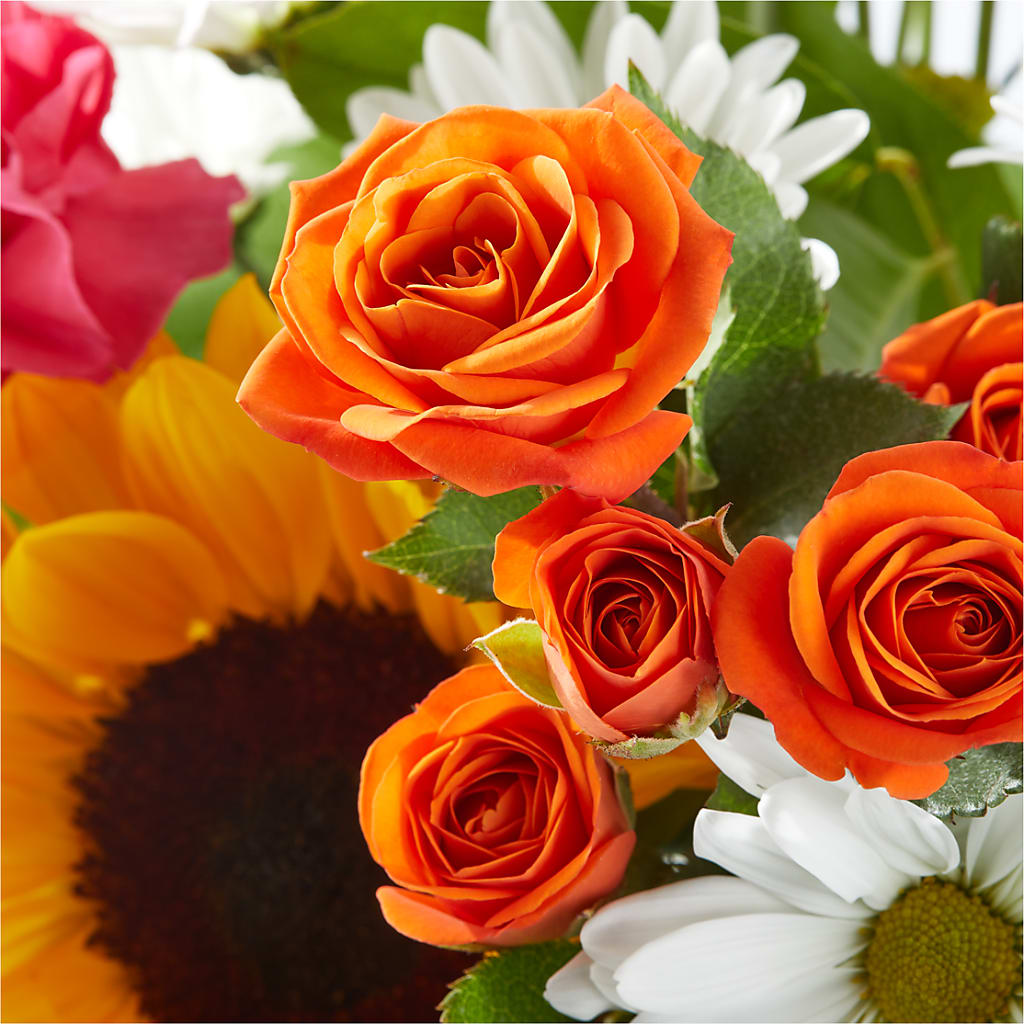 Sun-drenched Blooms Bouquet – BENNY'S FLOWERS, Norton VA
