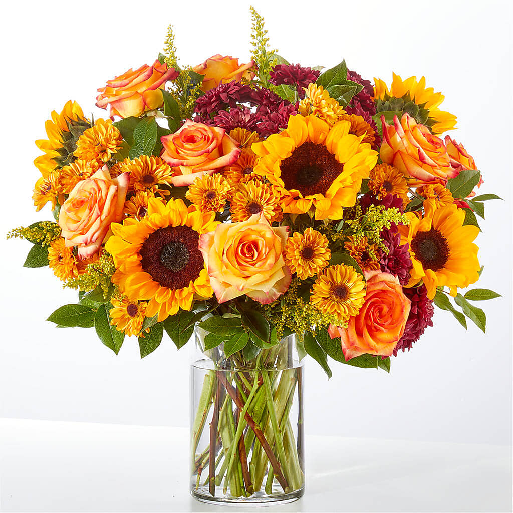 Flannel Scarf Bouquet – BENNY'S FLOWERS, Norton VA