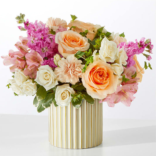 Paradise Bouquet with Ivory Vase – BENNY'S FLOWERS, Norton VA