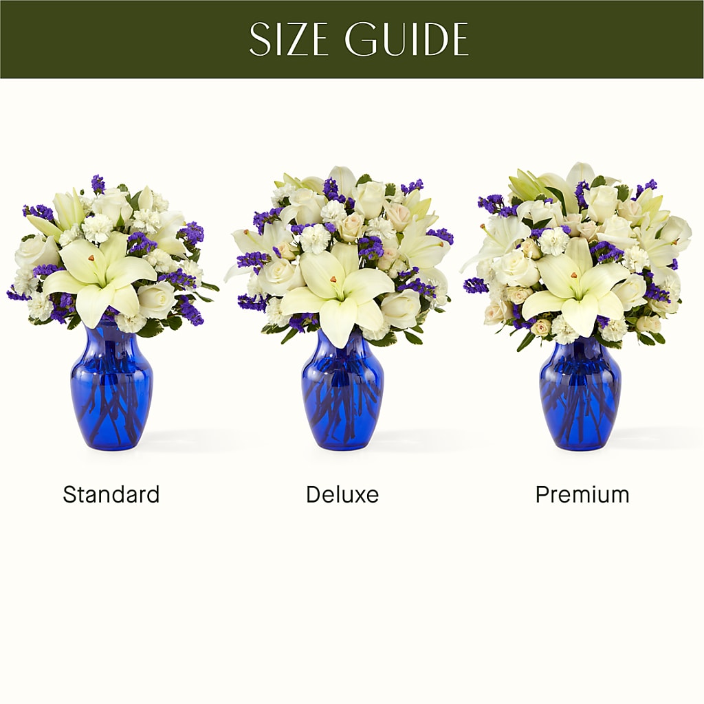 Sapphire Rush Bouquet – BENNY'S FLOWERS, Norton VA