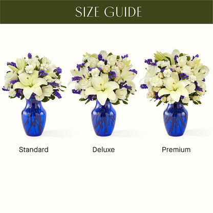 Sapphire Rush Bouquet – BENNY'S FLOWERS, Norton VA