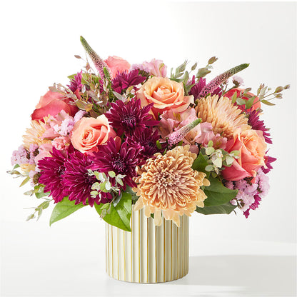 Berry Cobbler Bouquet with Ivory Vase – BENNY'S FLOWERS, Norton VA