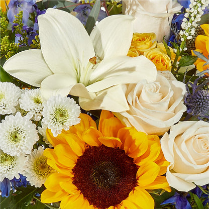 Wonderfully Sunny Bouquet – BENNY'S FLOWERS, Norton VA