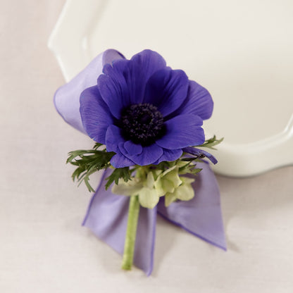 Purple Passion Boutonniere – BENNY'S FLOWERS, Norton VA